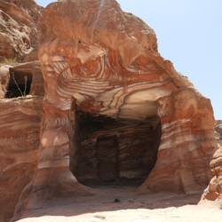 Colourful rock patterns