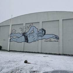 Swimming pool at Ólafsfjörður