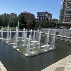 Fountain on way to the cathedral