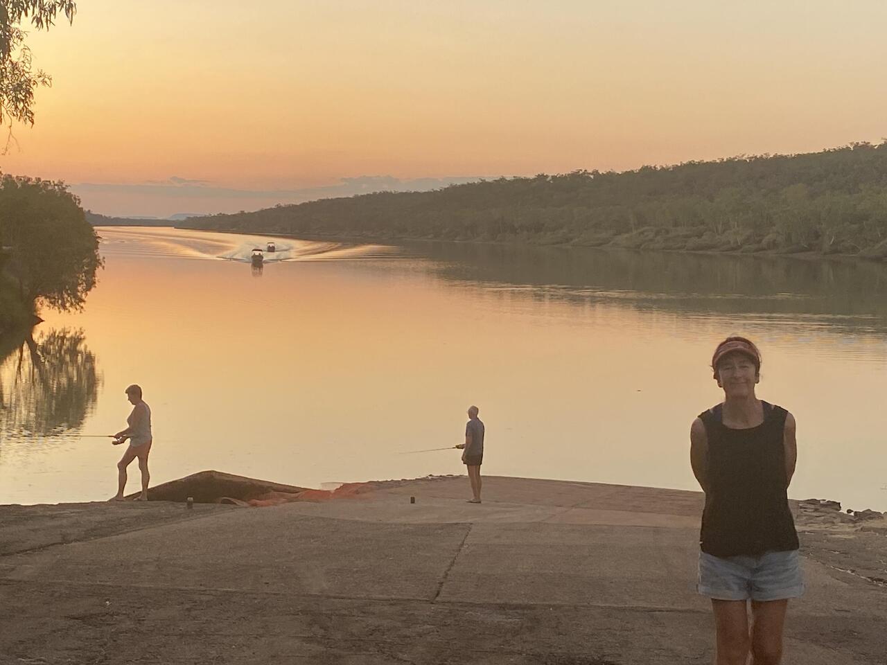 Big Horse Creek - out onto Victoria River.
