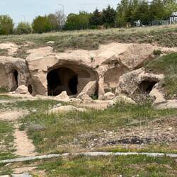 An entrance to the underground