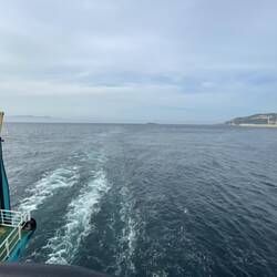 Links Spanien - rechts Marokko!