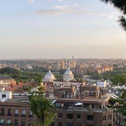 View from the area near the Egyptian temple