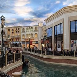 Il y a même des tours en gondole