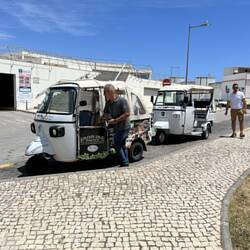 Some cities have donkey taxi, some hotses, some camels - this one has tuk-tuks ☺️