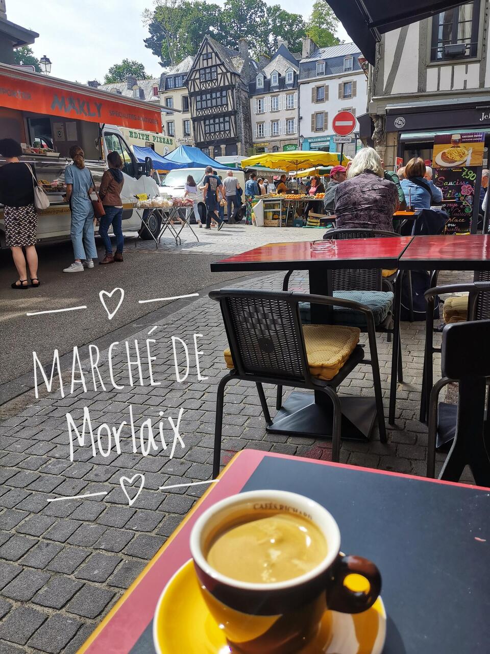 Kaffeestop im 'La Saison des Thé'