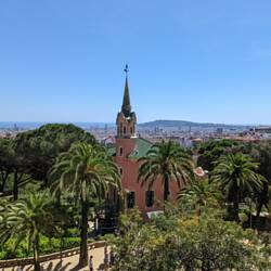 View from on top of one of the aquaducts