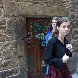 Possibly the door of the old synagogue