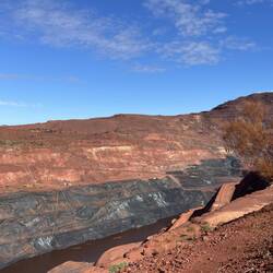 Used to be mountain. Now hole in ground.