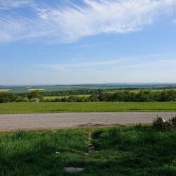 Kurze zwischenpause und Aussicht genießen.