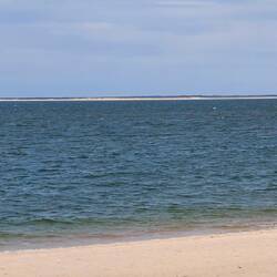 Hinten die dänische Insel Römö!