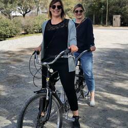 E lustigs fährtli mit em Tandem zur Bodega El Esteco.