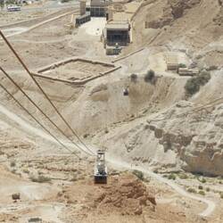 The square formation is where the Romans were camped