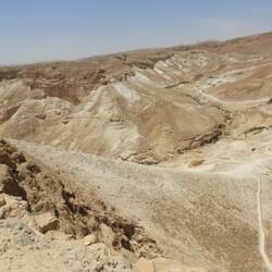 The ramp the Romans built to capture the city