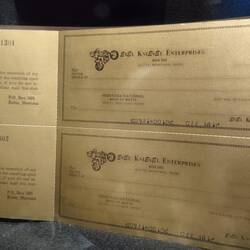 Read the stubs on the left. 🤣🤣🤣