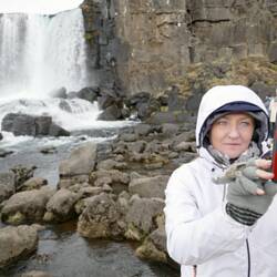 Vanity at Öxarárfoss