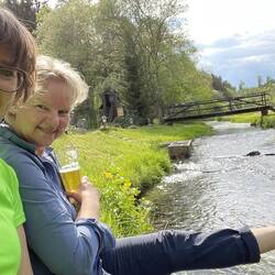 Kühles Nasses an der Mühle