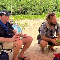 Our guide, Felipe, on the right.