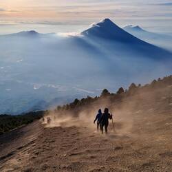 Zurück zum Zeltlager geht's ganz schnell 😁
