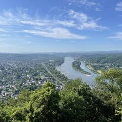 Aussicht vom Drachenfelsen