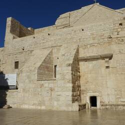 Church of the Nativity - note small entry door