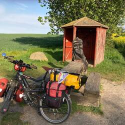 Das Rad kann sich auch erholen in der Fotopause