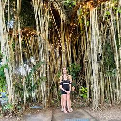 The incredible banyan tree used as a stage