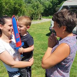 Gefundene Spielzeuge verschenken wir gern weiter ☺️