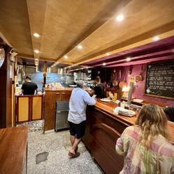 Most of the pincho-bars were really small, like 4x6m