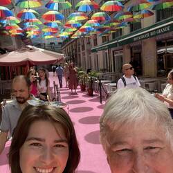 The pink street