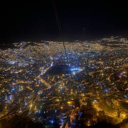 La Paz by night