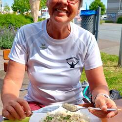 Heute Geschnetzeltes, Frikadellen waren aus!😁👍