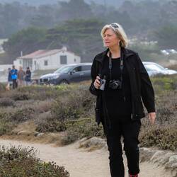 Glenda on Seventeen-Mile Drive