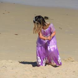 Little Princess on the Beach