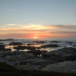 Sunset on Monterey Peninsula