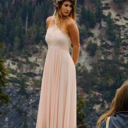 A Model at a Photo Shoot at Glacier Point