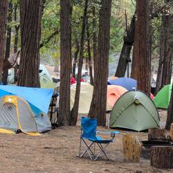 Camping in Yosemite Village