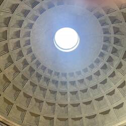 The dome of the pantheon