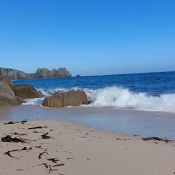 Bucht von Porthcourno