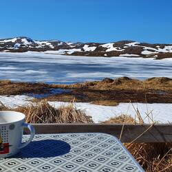 Kaffee mit Aussicht
