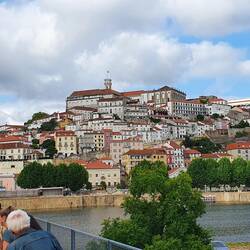 Erster Blick auf Coimbra