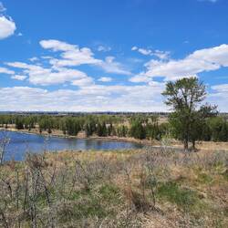 Blick auf die Rocky Mountains