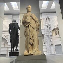 Profeta imberbe, Donatello, 1418