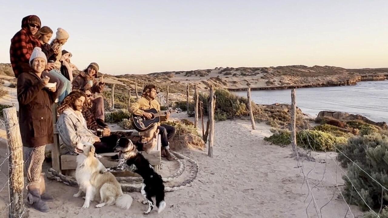 Sunset Crew at the 'chair'