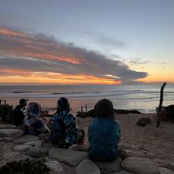 Nightly Sunsets with Fish