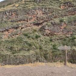 Very close to the top; a quick stop to pant a while