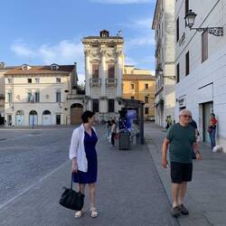 Walking around Vicenza