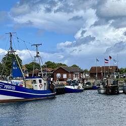 Im Hafen von Maasholm