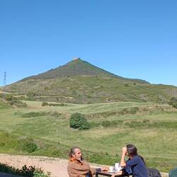 Castle on the mountain