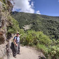 We came around a corner after a tough climb and voila! There was Winay Wayna. Jaw dropping.